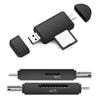 Portable Memory Card Reader Card Reader Type-C USB 2.0 Card Reader Writer for Phone Tablet