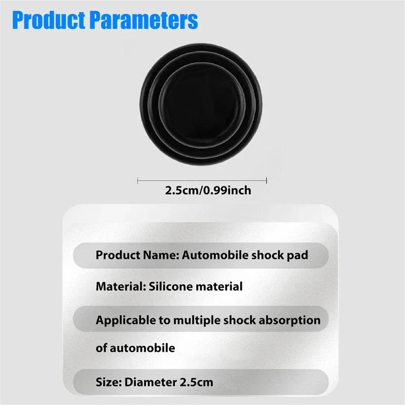 Car Door Shock Absorber Pads Buffer Bumper Anti-collision Shock Absorbing Gasket For Auto Sound Insulation Adhesive Stickers