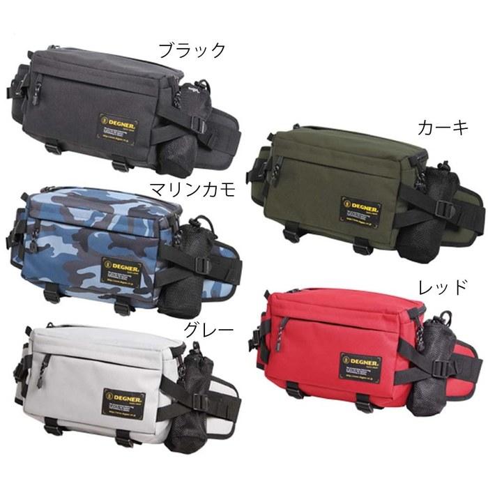 [Degner] Hip Bag NB-179 (Black) 5.5L