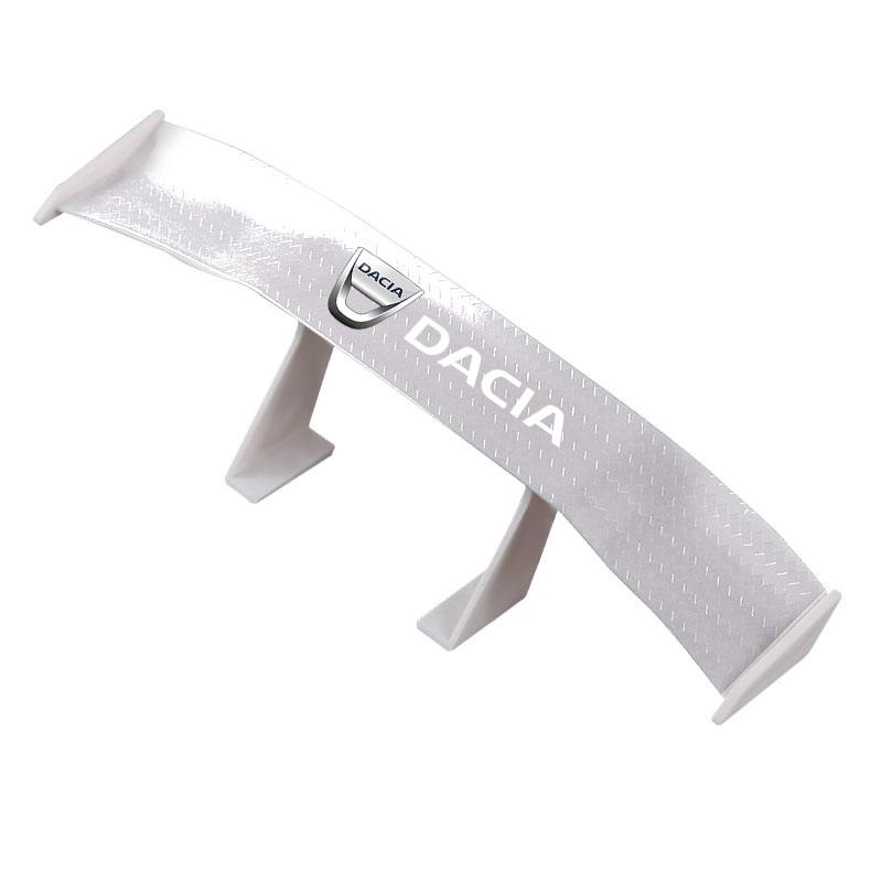 Мини-спойлер на крышку багажника, крыло, маленькая эмблема на хвост, наклейка, украшение для Renault Dacia Clio Laguna 2 Megane 3 Duster Logan Captur