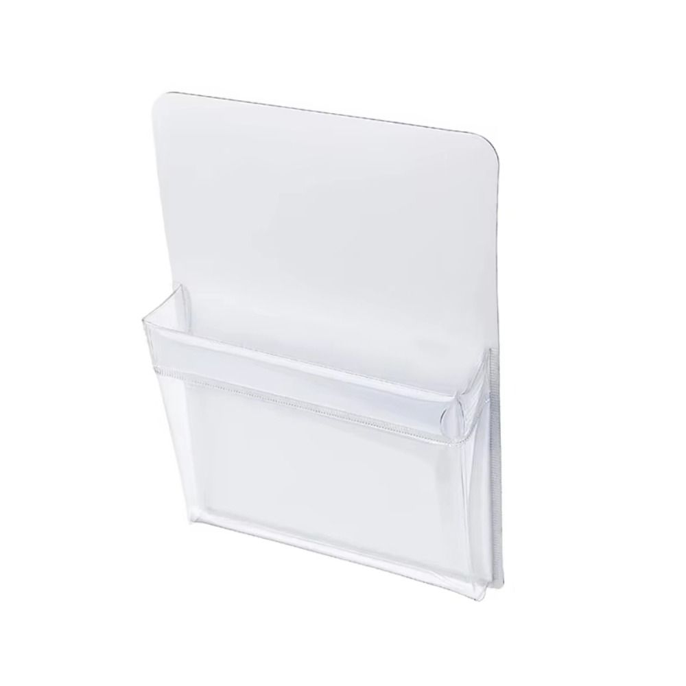 Transparent Magnetic Storage Pouch Refrigerator Side Door Shelf For Refrigerator Microwave Kitchen
