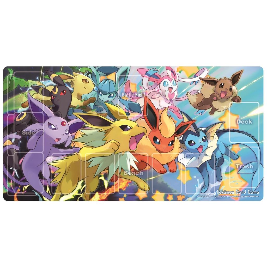 POKEMON Card Game Rubber Playmat Eevees Dash!