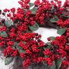 Festive Christmas Decoration Wreath Holiday Decoration Candlestick Garland