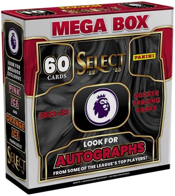 Футбольная карта Panini Select Premier League Mega Box Футбольная карта Panini Select Premier League Mega Box 2022-23