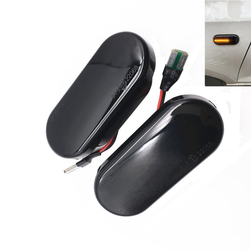 Dynamic LED Side Marker Signal Light Indicator Lamp For SEAT Leon 1P Ibiza Mk3 6L Mk4 6J Toledo Exeo Sedan Exeo SedanTurn Signal 2