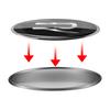 EFG1 1pcs 3D Oval Car Emblem Ellipse Logo Badge Decal Car Sticker For VW New R Jetta GTI Golf Beetle PASSAT MK4 Bora Auto Accessories