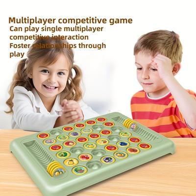 Красочная игра на сопоставление фруктов и животных, веселые семейные шахматы для детей, прочная обучающая настольная игрушка для укрепления связи родителей и детей