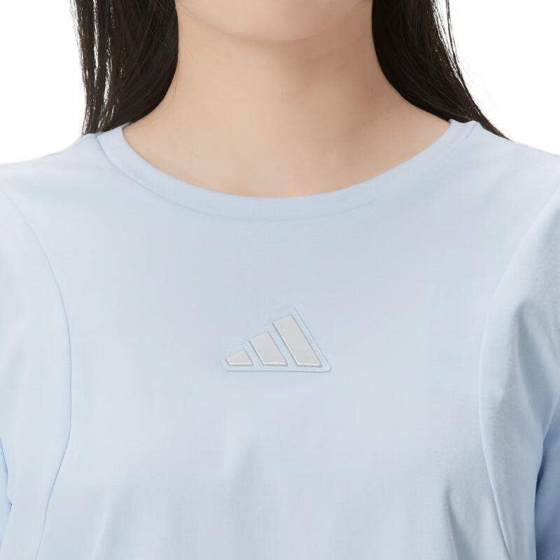 adidas Обычная футболка женская синяя KX2757