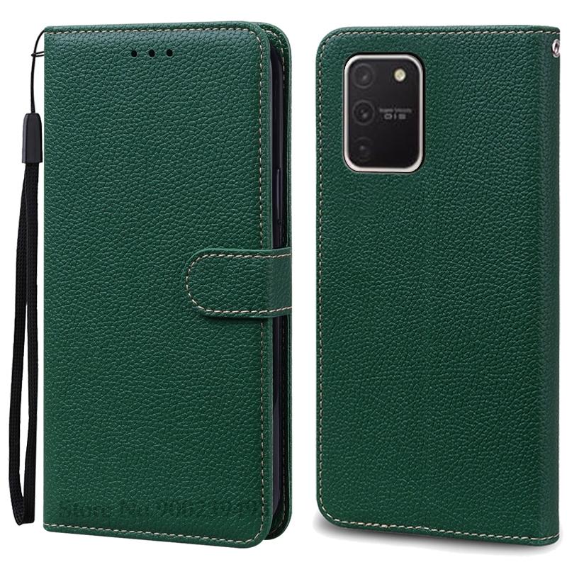 Для Samsung Galaxy S10 Lite Чехол G770F Силиконовый Роскошный Кожаный Флип Чехол Для Samsung S10 Lite Чехол Galaxy S10Lite Чехол-кошелек