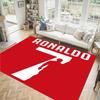 Cristiano Ronaldo Design Crystal Velvet Carpet Cozy Non?Slip Printed Rug For Bedroom Living Room Entrance
