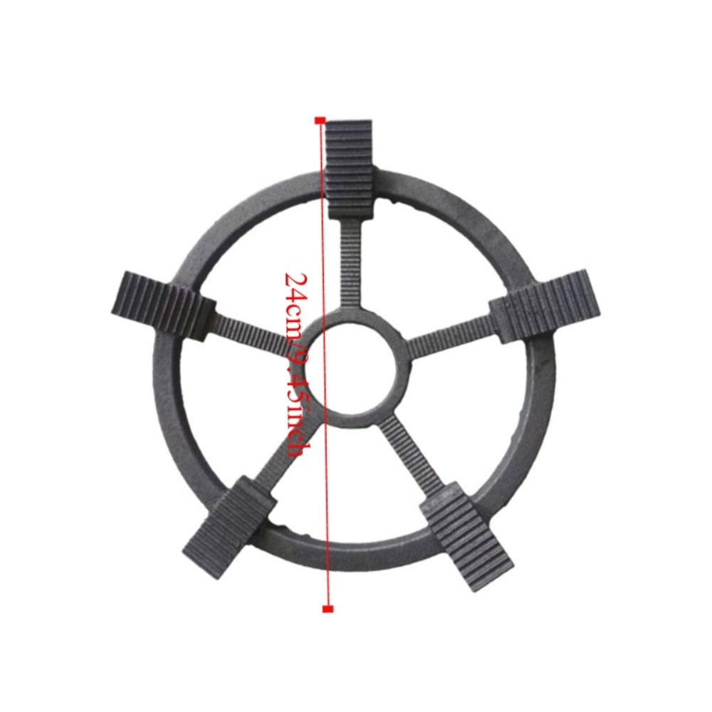 Кухонная горелка Чугунные газовые горелки Подставка Устойчивая Портативная Подставка-кольцо для вока Противоскользящая подставка для вока Приготовление на открытом воздухе