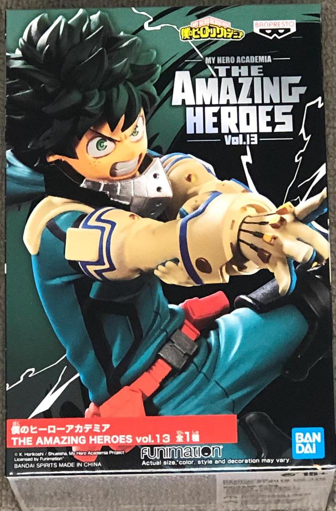 BANPRESTO Моя геройская академия THE AMAZING HEROES том 13 Изуку Мидория