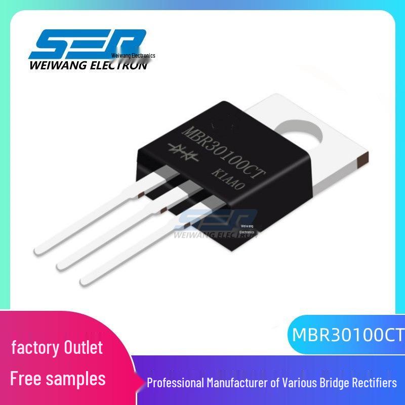 SEP Brand MBR30100CT TO-220 30A/100V Schottky Diode