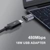 Micro USB Mini USB Type-C Адаптер освещения Синхронизация данных Зарядный преобразователь для iPhone Xiaomi Samsung Адаптер для мобильного телефона USB C Plugs Transfer Converte