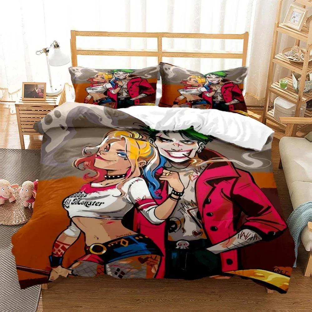 Ugly Girl Digital Print Polyester Bedding Sets Child Kids Covers Boys Bed Linen Set For Teens Bedding Set Bed Comforter Set