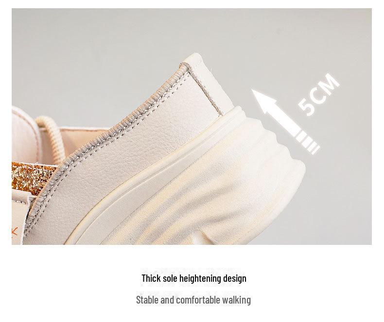 W3651 Женские летние полутапочки на толстой подошве: 2024 Белые повседневные полые сандалии