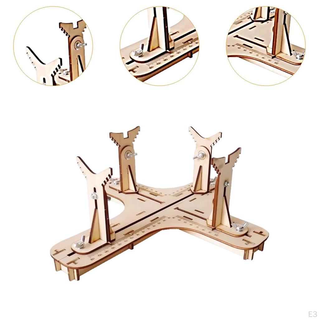 Модель самолета окрашенный вспомогательный устойчивый прочный удобный стенд для изготовления и покраски для хобби