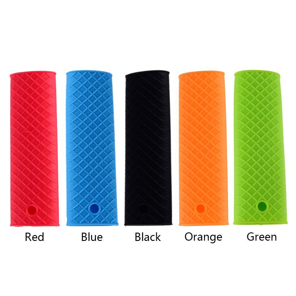 New Kitchen Tools Non-Slip Pot Pan Handles Sleeve Slip Cover Grip Silicone Holder Saucepan Handle