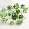 Artifical Plastic Succulent Plant Cactus Echeveria Flower Home Office Decor Gift