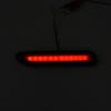 2 Pcs Red Lens LED Taillight Car Rear Bumper Reflector Brake Lights Universal