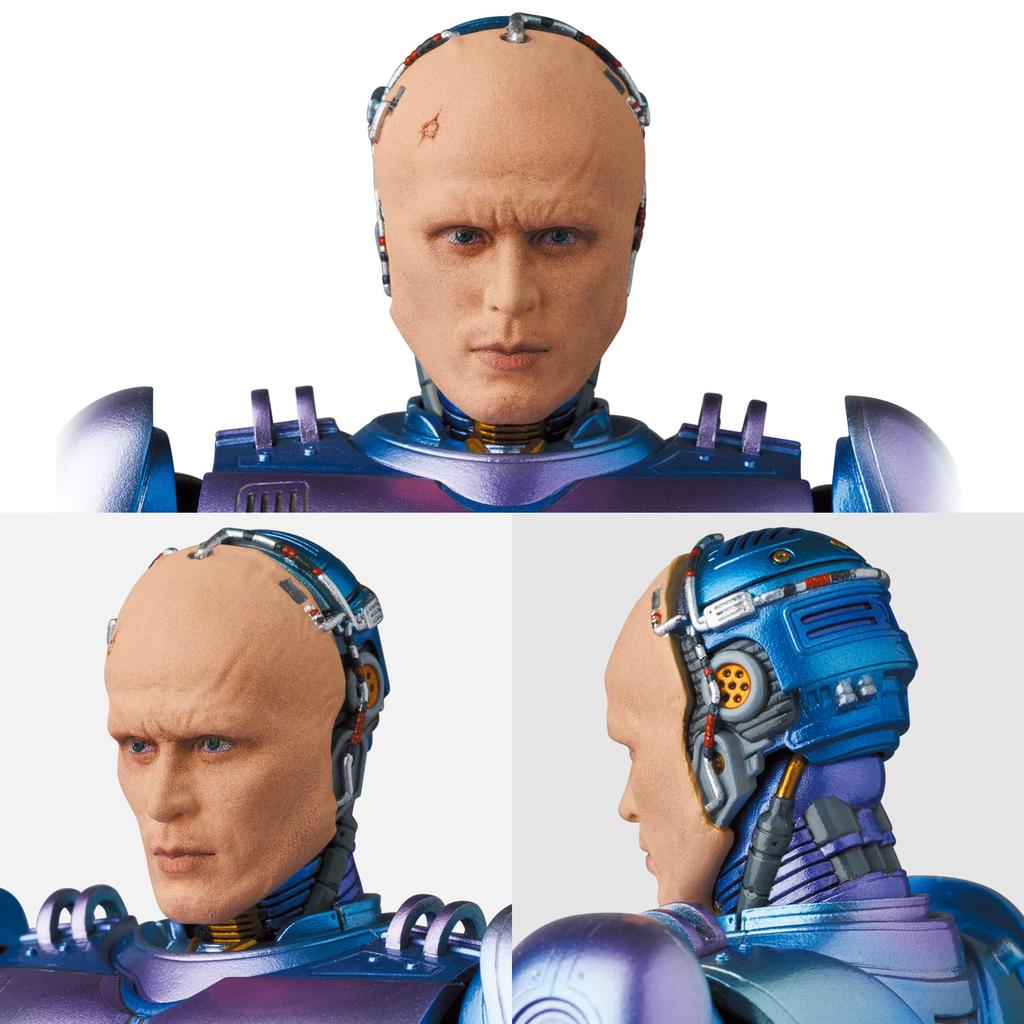 MAFEX ROBOCOP 2 MURPHY HEAD Approximately 160mm action No.196 Ver. tall, non-scale, pre-painted figure.