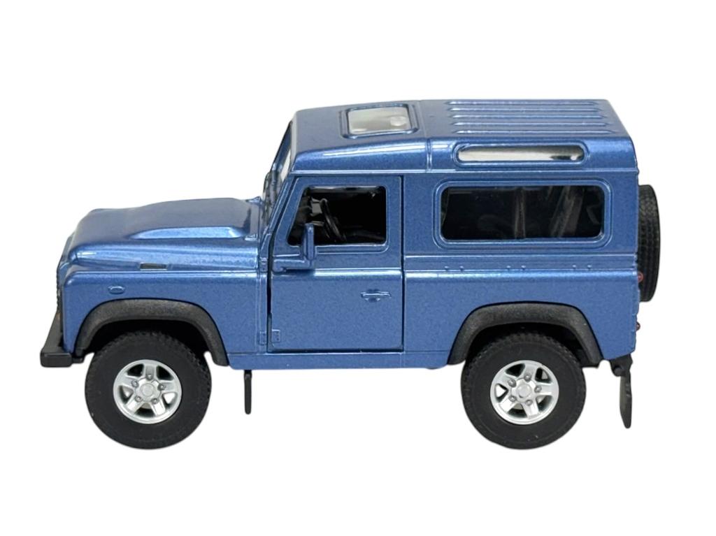 WELLY LAND ROVER DEFENDER BLUE 1:34 42392