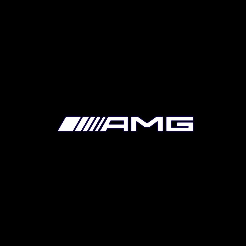 Car Sticker 2025 Hot For Benz Car LED Door Welcome Lights For Mercedes Benz M E B A C GL Class W166 E200l E300L E450L W212 W246