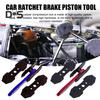 Brake Caliper Compression Tool Car Ratchet Brake Piston with Large Plates Piston Disc Brake Caliper Tool with Brake Caliper Hangers