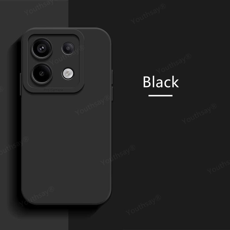 Новый Цвет Для Чехла Poco M6 Pro Обложка Xiaomi Poco M6 Pro Fundas Coque Защита Камеры Жидкий Силикон Задняя Крышка Poco M6 Pro