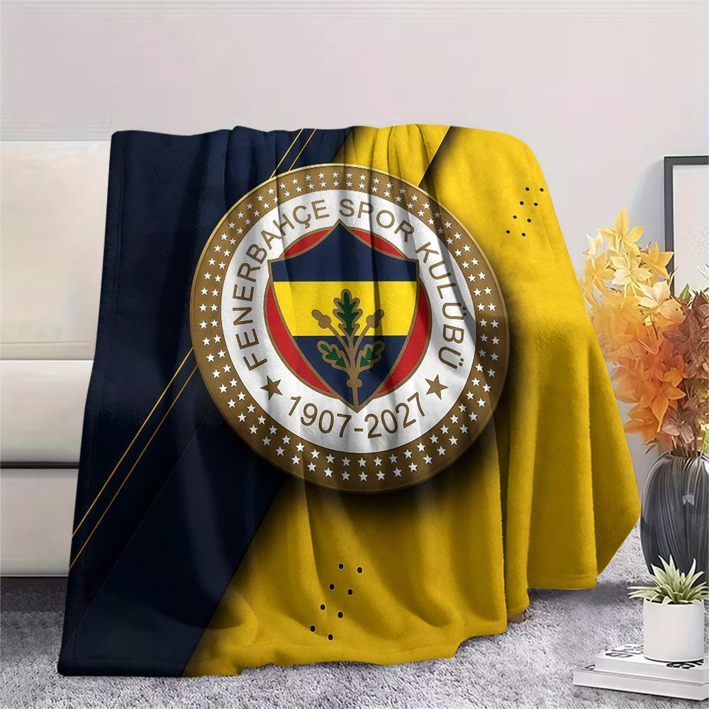 Fenerbahçe Flannel Blanket, High quality Comfortable for All Seasons, Home Decor, Warmth and Comfort