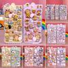 3D Puffy Stickers Panda Rabbit Bear Animal Squishy Stickers for Kids Cute Bubble Butt Stickers for Crafts Phone Case Decor