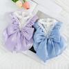 Очаровательная юбка принцессы для щенка, удобный бант для собаки, юбка принцессы, роскошная юбка для кошки, вечеринка