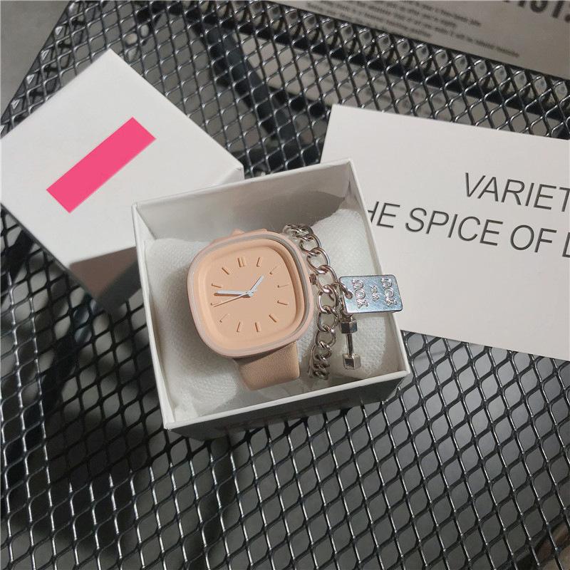 UTHAI BK124 Модные женские часы, простые силиконовые кварцевые часы — лучший выбор для подарка женщине