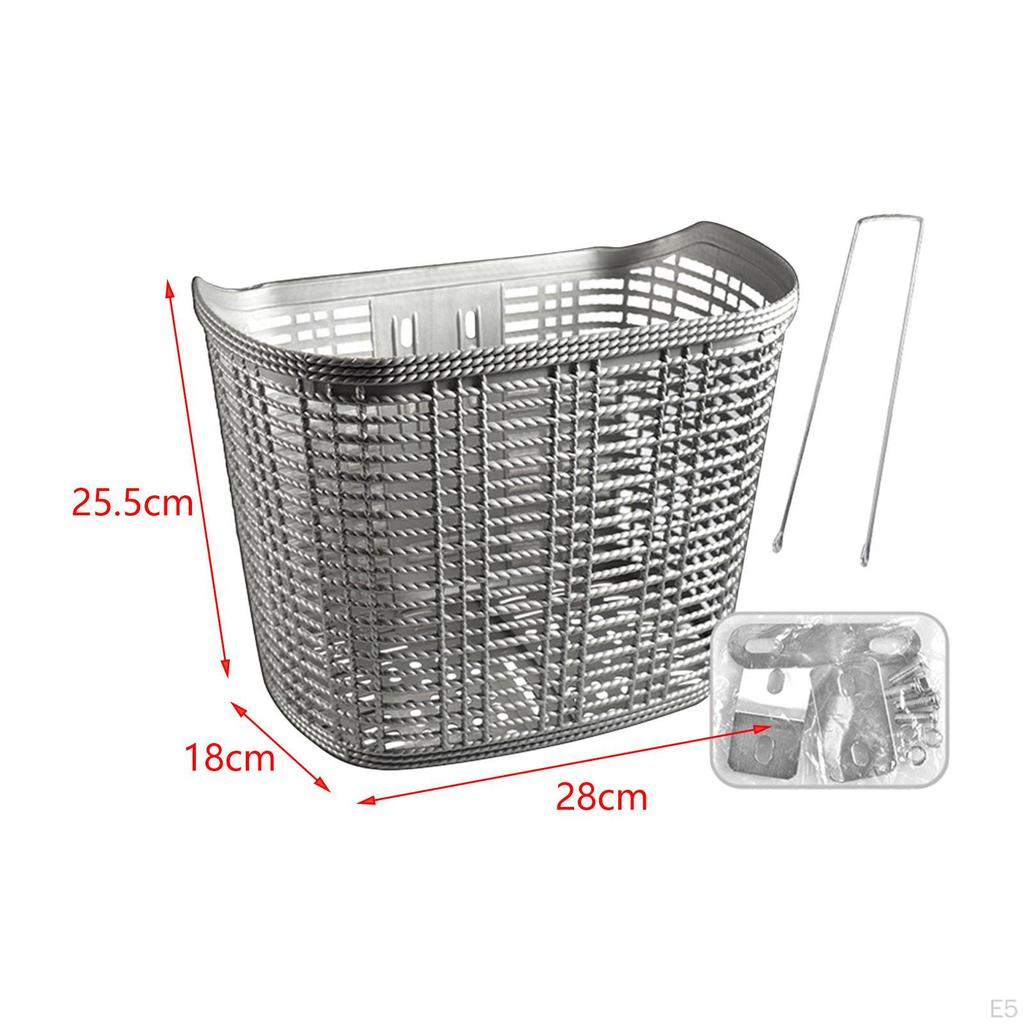 Передняя корзина для велосипеда для езды в любую погоду