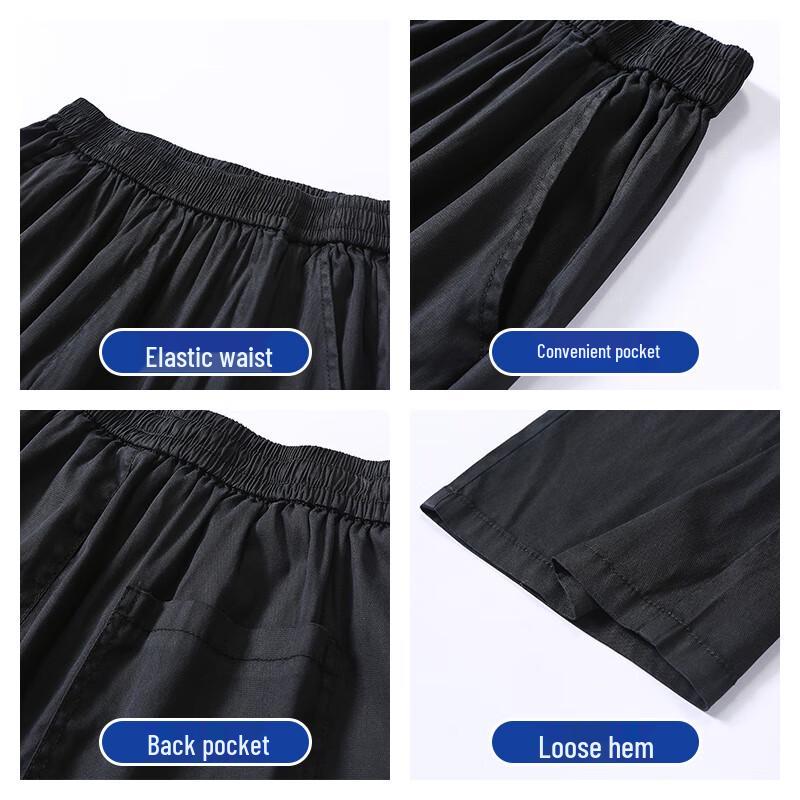 JEANSWEST Мужские джинсы из ледяного шелка свободного прямого кроя