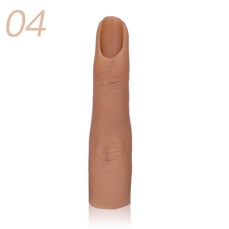 8 см силиконовый ноготь тренировочный палец модель инструмента с шарнирами гибкая силиконовая поддельная рука для ногтей DIY для обучения аксессуары