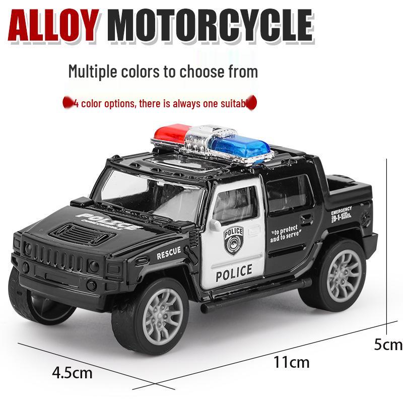 TikTok Influencer Simulation Alloy Off-Road Toy Car for Boys - Street Vendor Kids' Gift Toys