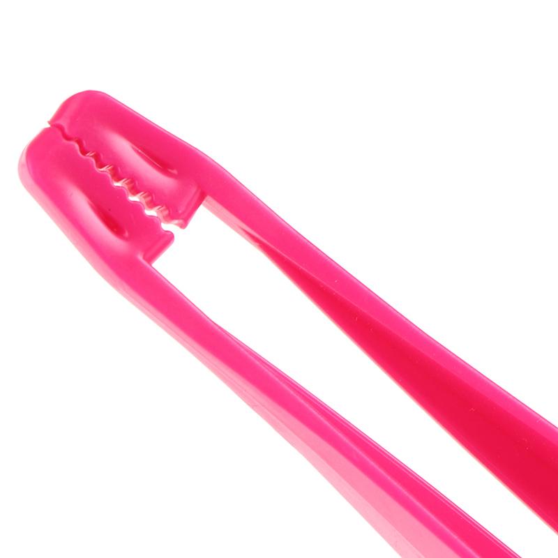 10 шт. Пластиковые пинцеты для медицинского ремонта, маленькие одноразовые пинцеты, инструменты, пинцеты, поделки, детские игрушки, пластиковые зажимы, случайные