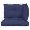 Pallet Cushions 3 pcs Navy Blue Oxford Fabric