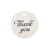 100pcs Cards Wedding Party Luggage Handmade Thank you Hanging Label Jute Twine Kraft Gift Tags