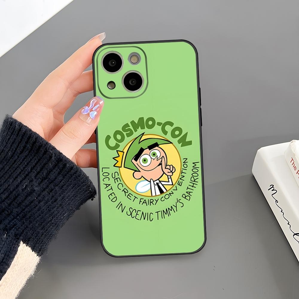 Cartoon The Fairly OddParents Phone Case For iPhone 18 17 Pro Max 16 15 14 Pro Max 13 Mini 11 12 Xr X Xs SE Plus Back Cover