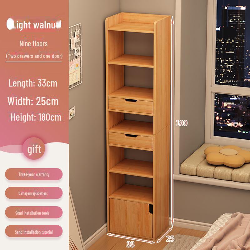 Corner Storage Shelf Rack for Home and Bedroom