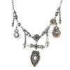 Les Trésors De Lily [E2080] - Designer Necklace 'Memories of the Past' Silver