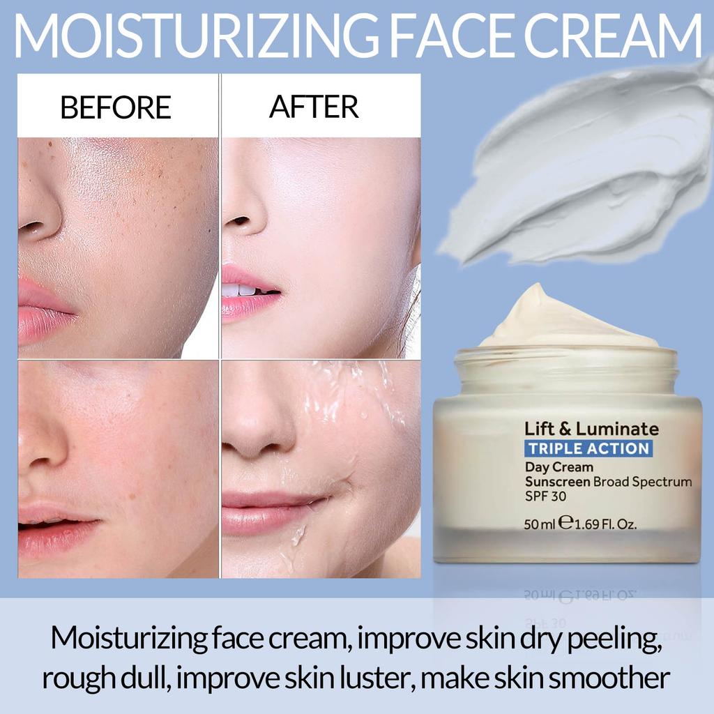 Увлажняющий питательный увлажняющий антивозрастной крем для лица Gentle Moisturizer 50 мл