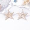Trend Simple Fashion Ocean Leisure Vacation Wind Alloy Unique Starfish Pendant Necklace Earrings Jewelry