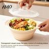 High Temperature Safe Kitchen Tool Foldable Silicone Microwave Steamer, Collapsible Steamer Bowl, Food Preparation Accessory Heat-Resistant Food-Grade