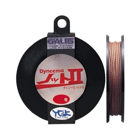 X-Braid Dyneema Узел 2 Шок-лидер, ПЭ (Дайнима)Арамид, 10м, 25г, Коричневый