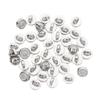 50pcs DIY Doll Round Shape Buttons 4mm Doll Coat Buckle  1/6 Doll Clothing Buckles Accessories