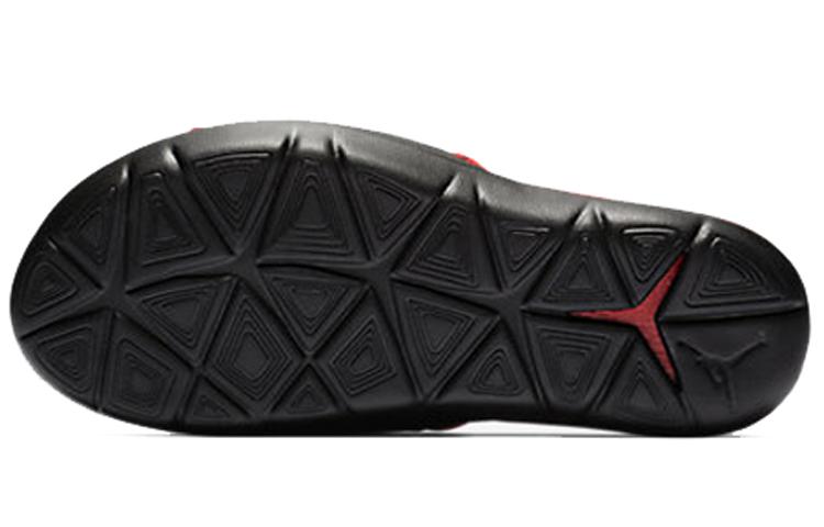 Women's Slippers Air Jordan Hydro 7 Red Burst Crack Slippers Gs