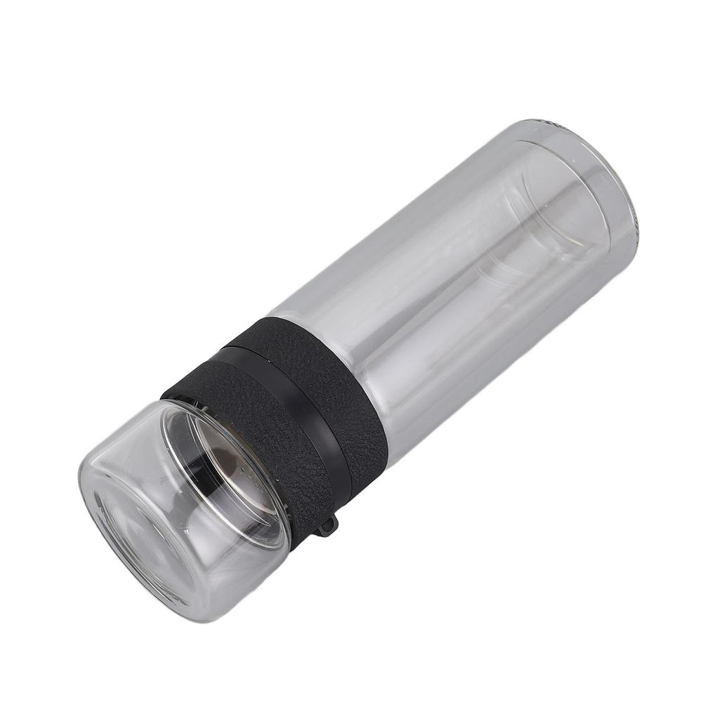 Бутылка для разделения чая, стеклянная бутылка для заваривания чая с двойными стенками, бутылка для воды, принадлежности для питья в офисе